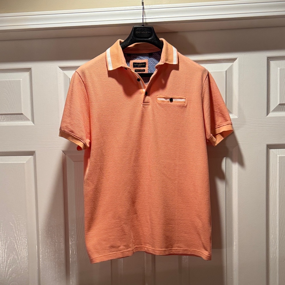 Men's Salmon Polo Shirt